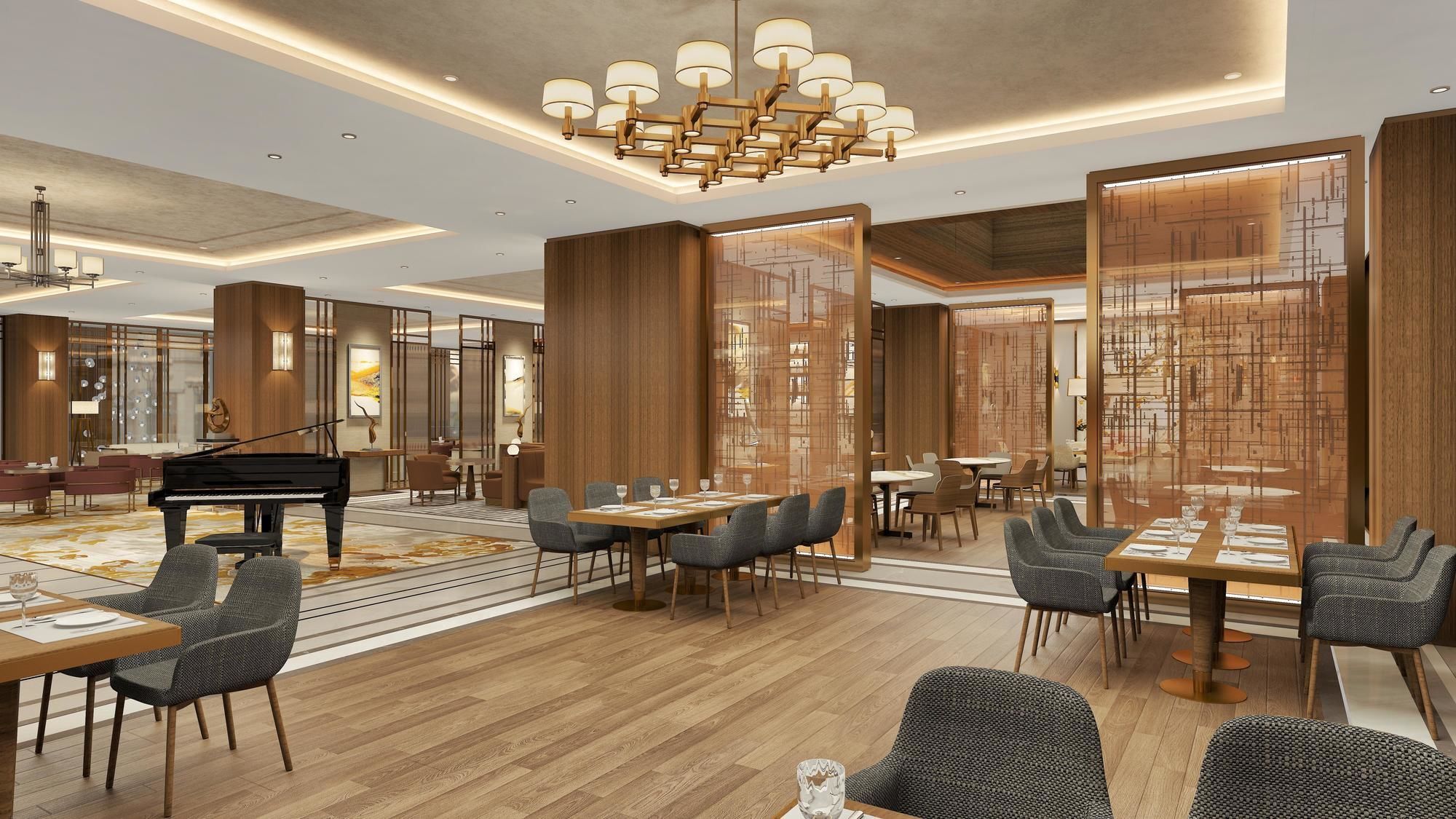 Отель Doubletree By Hilton Скопье Экстерьер фото The restaurant