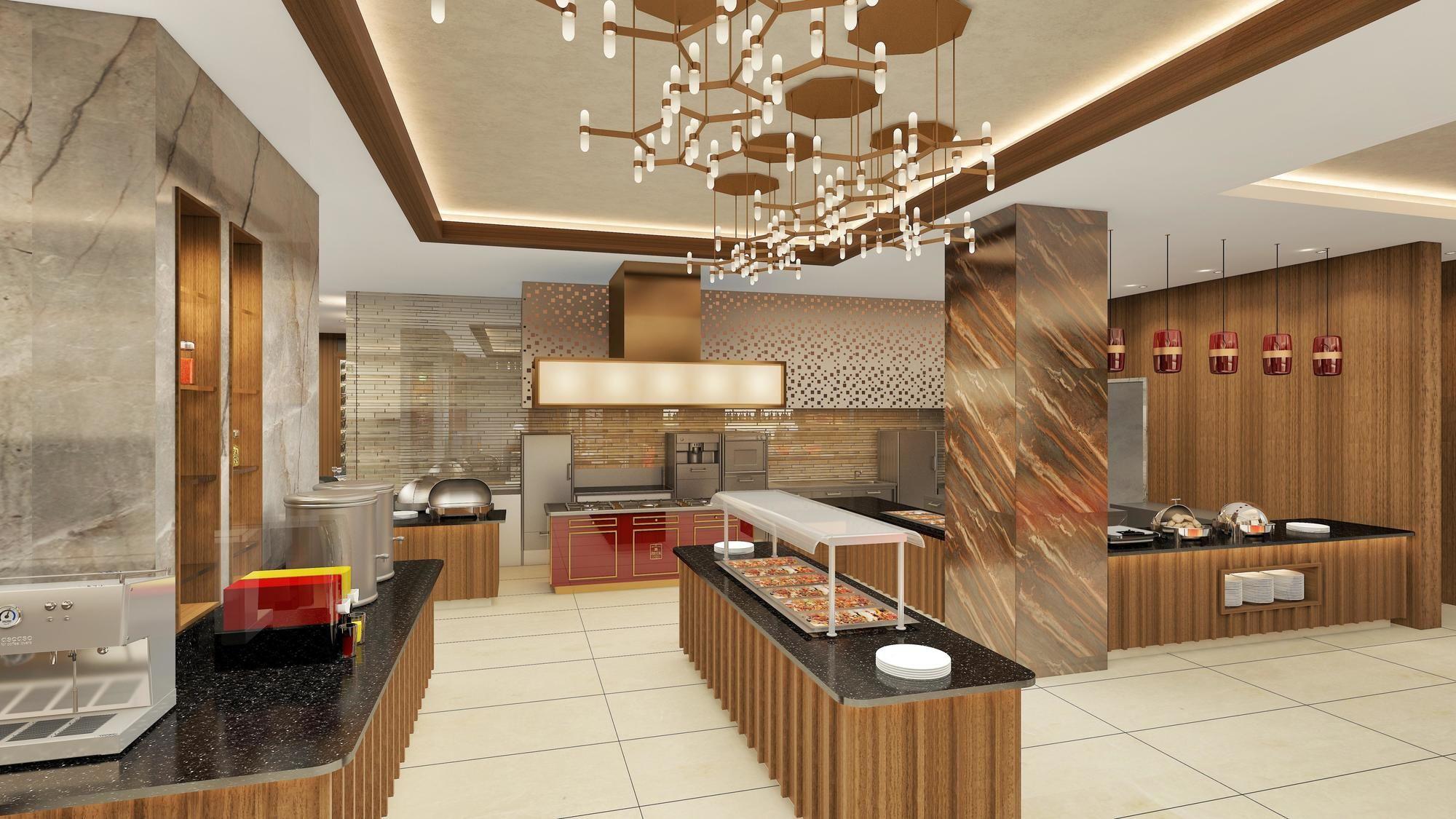 Отель Doubletree By Hilton Скопье Экстерьер фото The interior of the restaurant